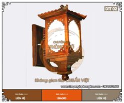 Đèn treo tường phòng thờ DTT02 trang trọng