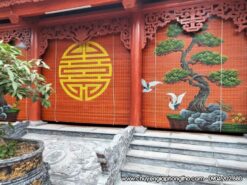 Mẫu mành rèm trúc tranh nghệ thuật thủ công độc đáo