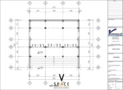 Mẫu nhà thờ họ 3 gian 2 mái 75m2 phong cách truyền thống tại Điện Biên