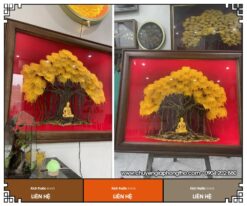 Tranh lá bồ đề – Ý nghĩa phong thủy và giá trị tâm linh