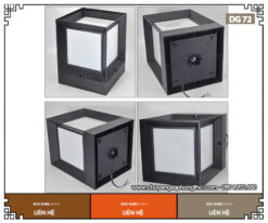 Đèn cột trụ vuông ngoài trời DG72