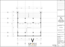 Mẫu nhà thờ họ 3 gian 2 mái 60m2 trang trí mặt trời đỏ độc đáo tại Thanh Hóa