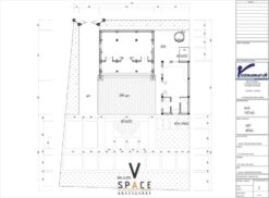 Nhà thờ họ 3 gian 2 mái kết hợp nhà ở và sân vườn ấn tượng tại Hà Nội