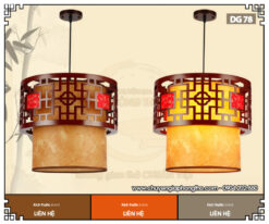 Đèn thả decor nhà từ đường DG78 trang nghiêm