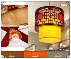 Đèn thả decor nhà từ đường DG78 trang nghiêm